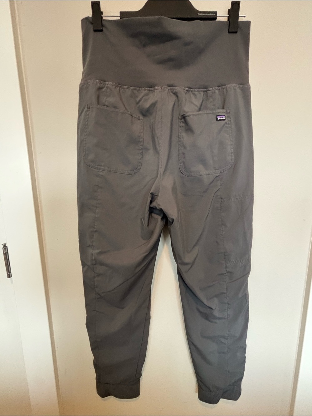 Patagonia Gray High-Rise Track Joggers - Picture 2 of 6
